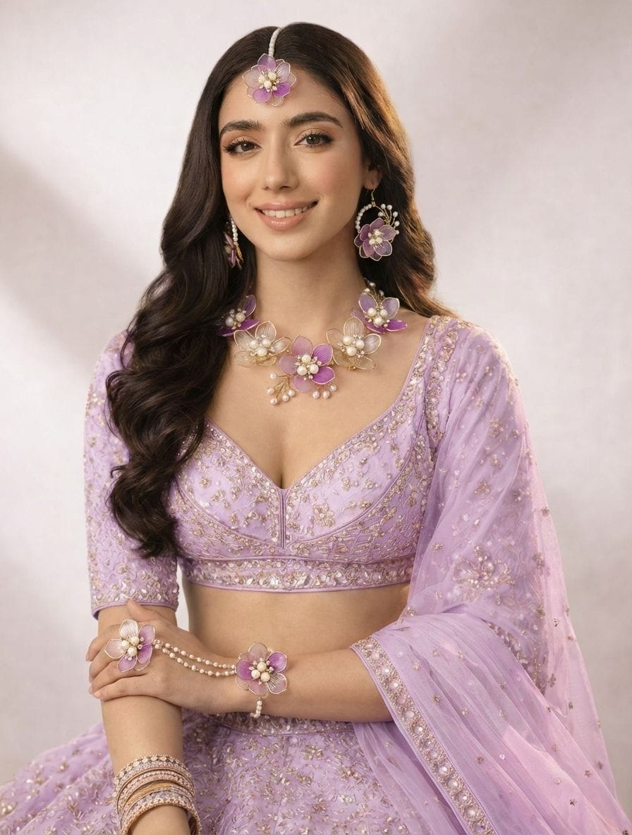 Floral Fiesta: Acrylic Flowers Carnival Jewelry Collection