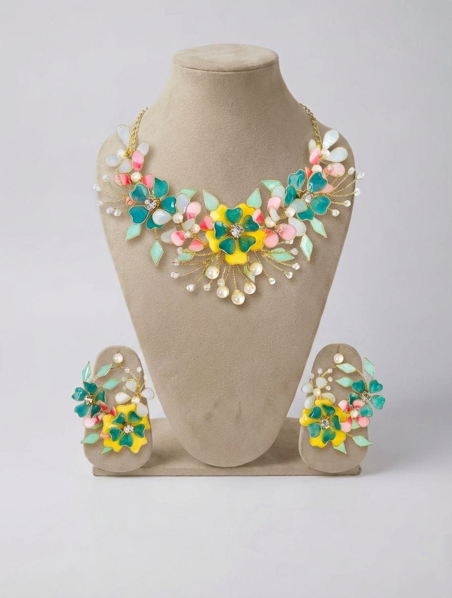 Blossom Beauty Handmade Floral Resin Jewelry: Unique Gifts
