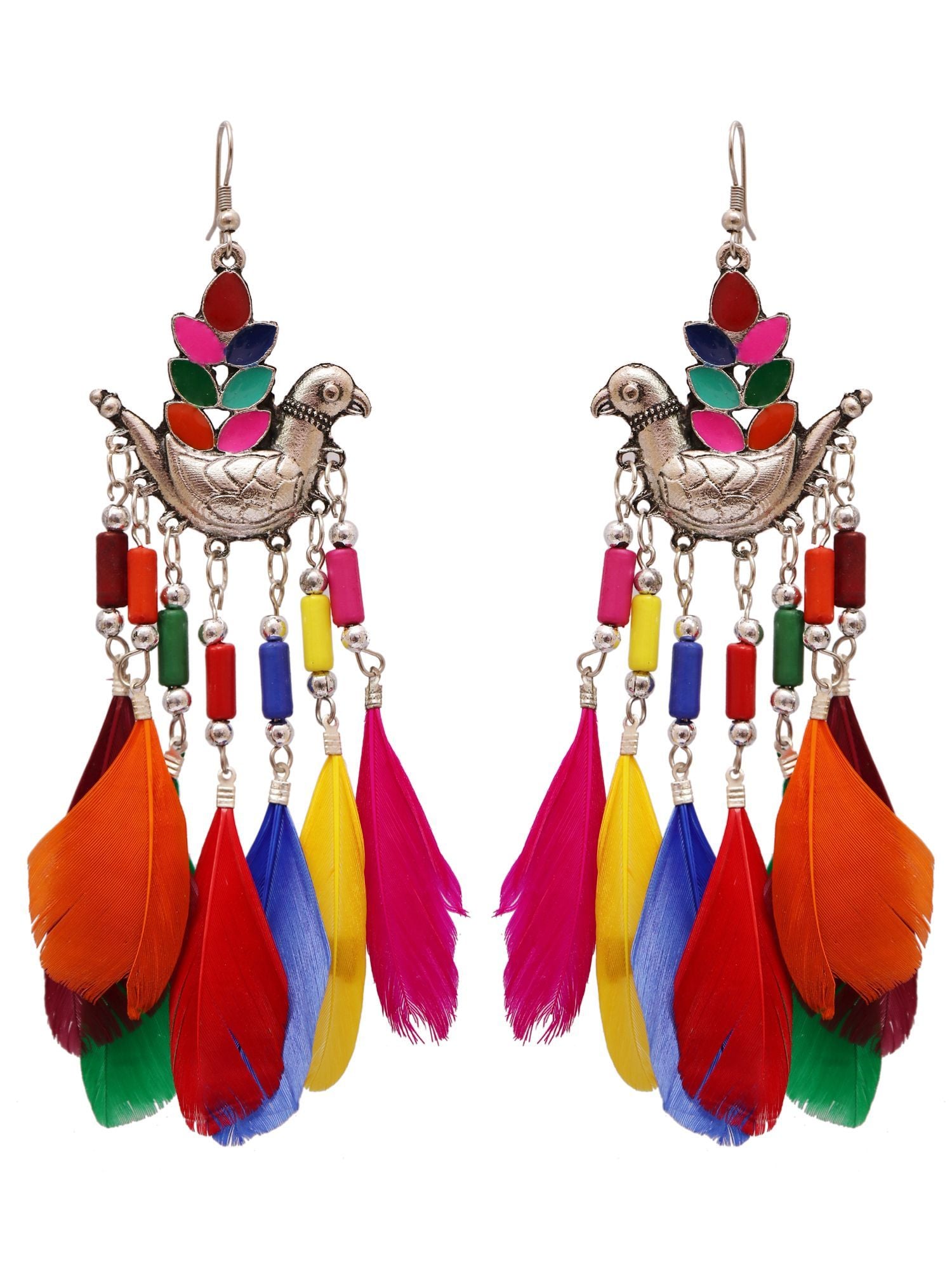 Feather Drop & Dangler Earrings for Women & Girls