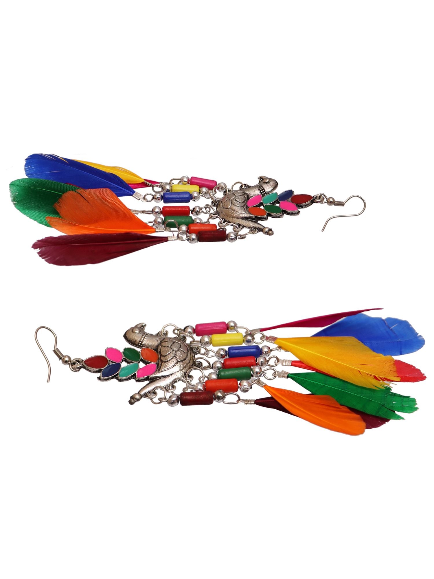 Feather Drop & Dangler Earrings for Women & Girls