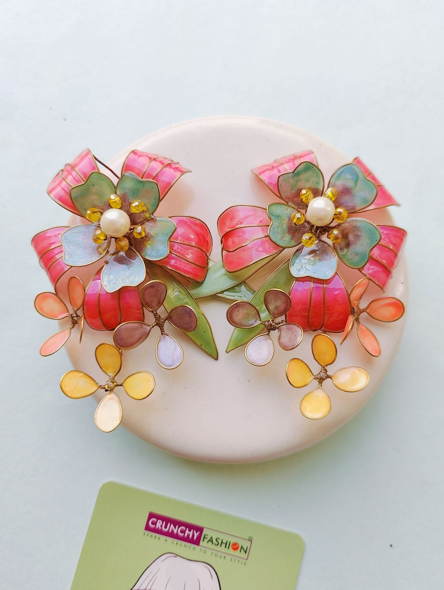 Blossoming Beauty - Handmade Real Flower Resin Jewelry Collection