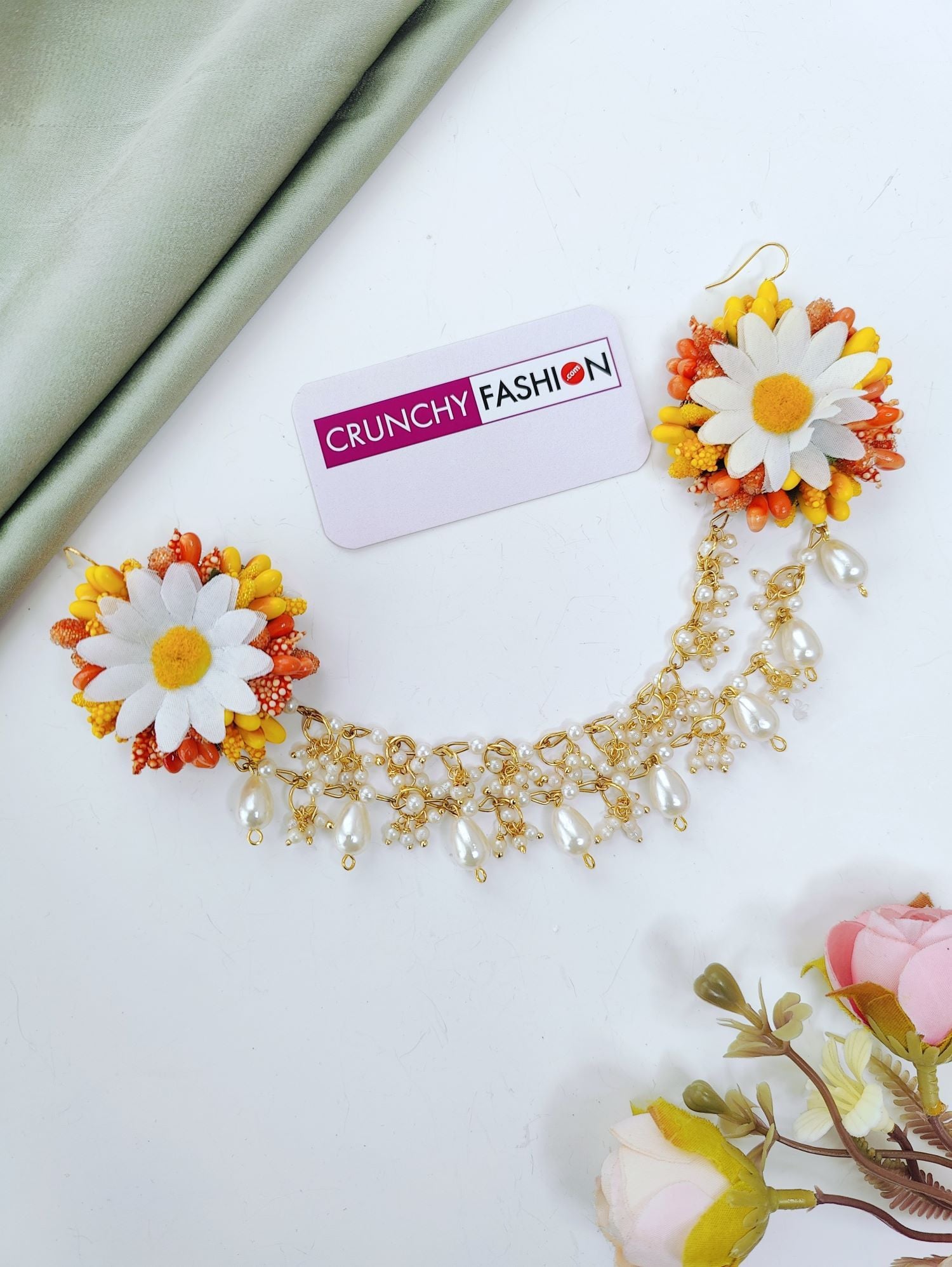 Floral Wedding Hair Accessories for Brides & Braids