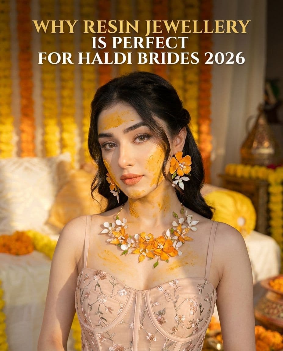 Why Resin Jewellery Is the Perfect Choice for Haldi Brides in 2026