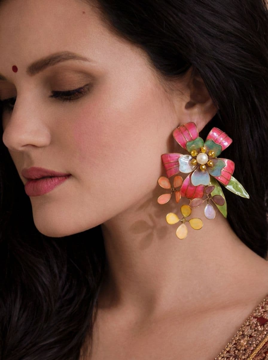 Blossoming Beauty - Handmade Real Flower Resin Jewelry Collection
