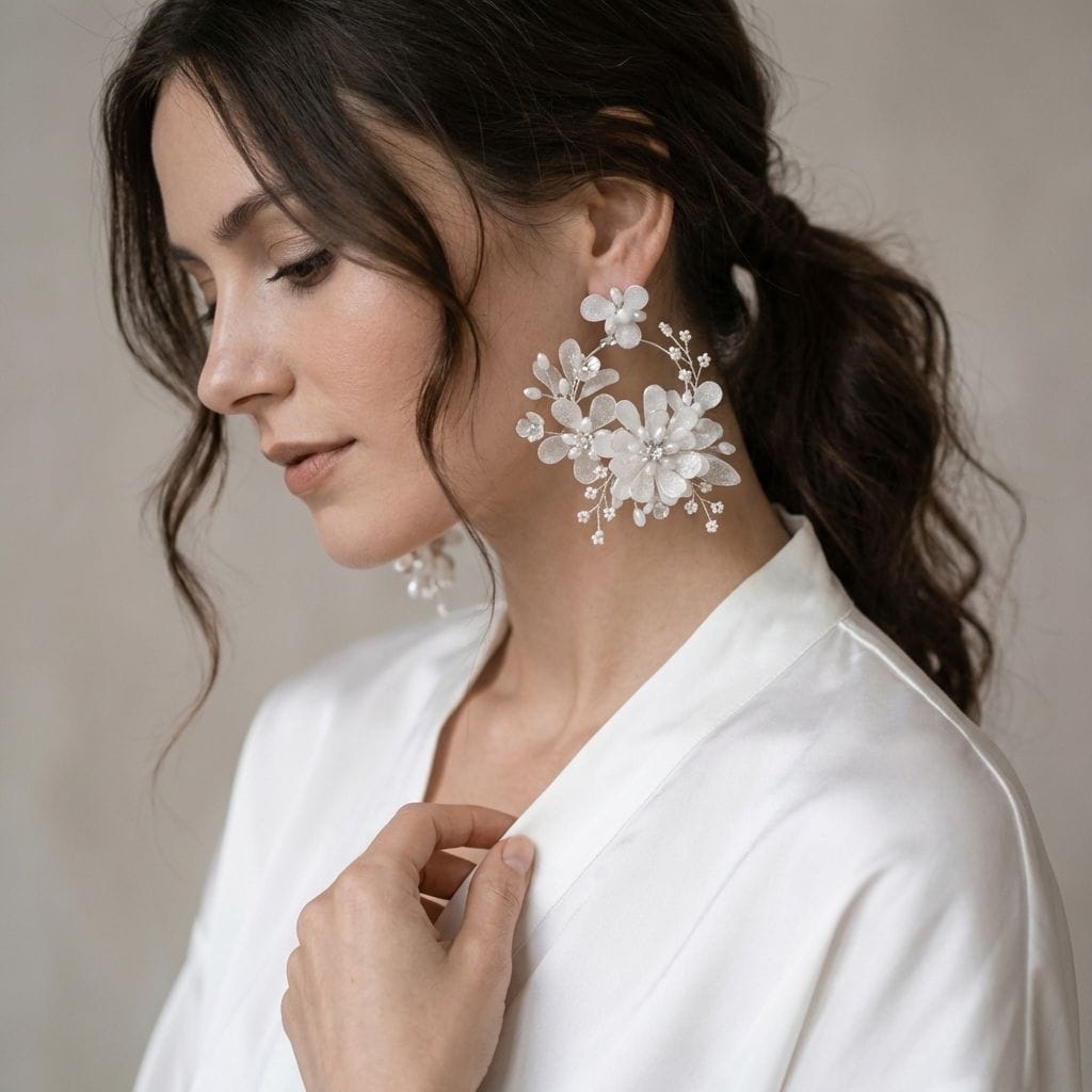 Designer Resin Earrings Handmade for Women