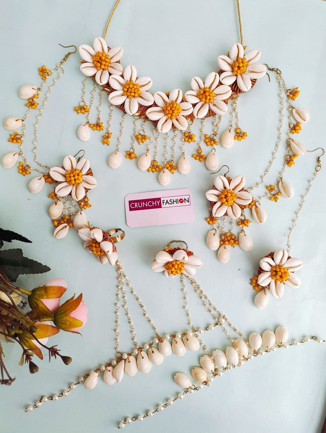 Blossoming Maternity - Flower Themed Baby Shower Jewellery Set