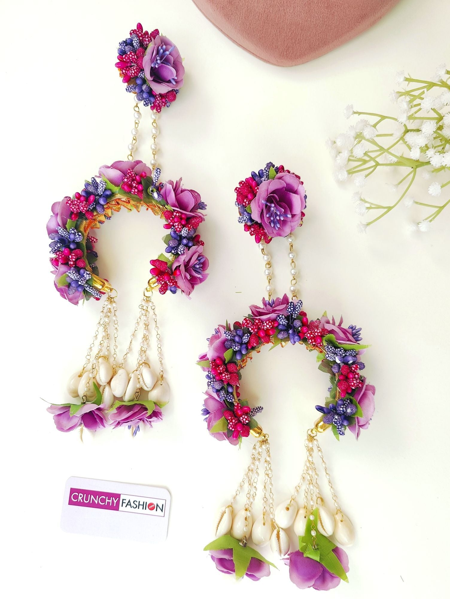 Blossom Bliss - Handmade Haldi Flower Jewellery for Indian Weddings