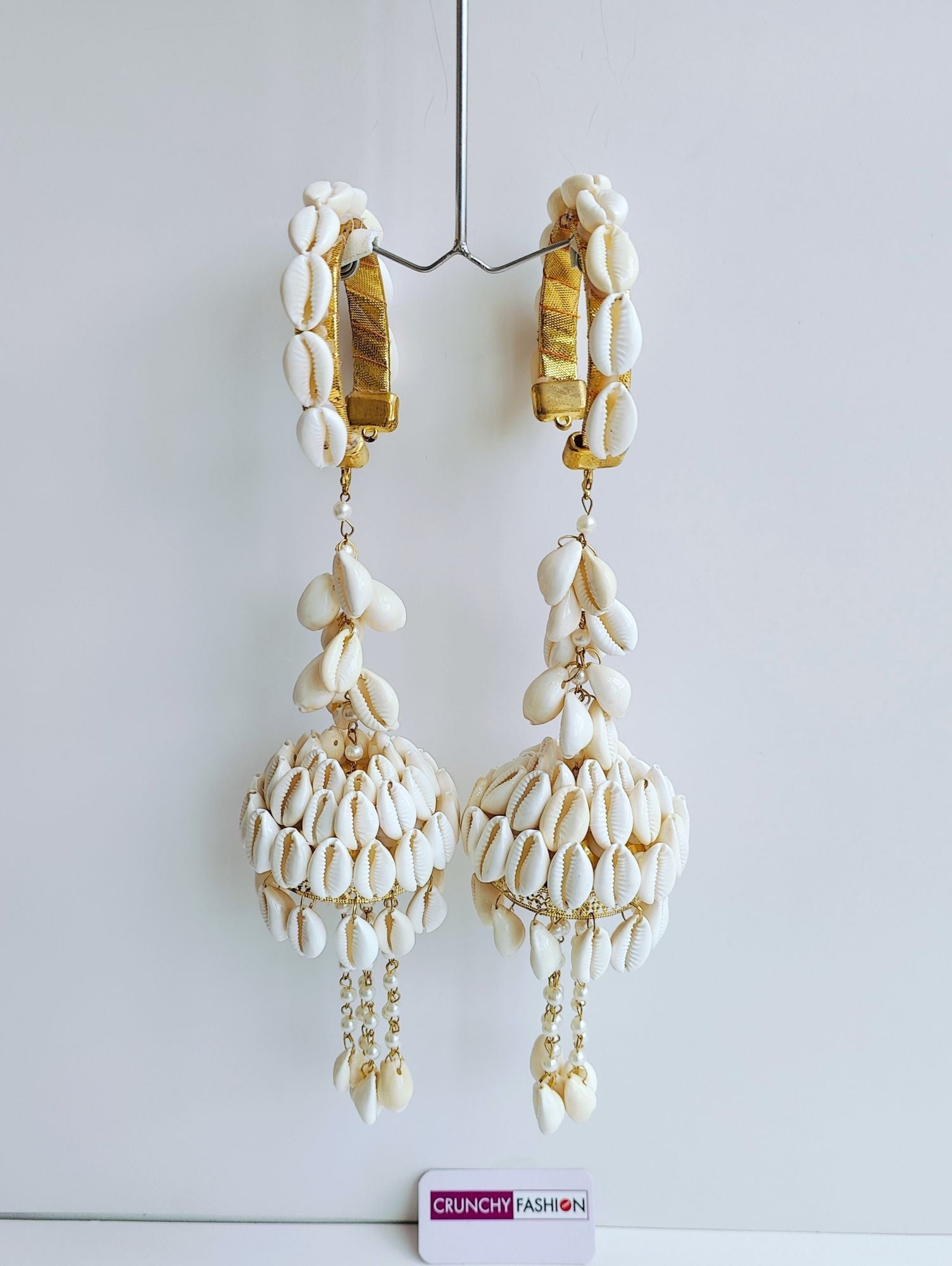 Bridal Floral Shell Kaleere - Spring Summer Designer Collection