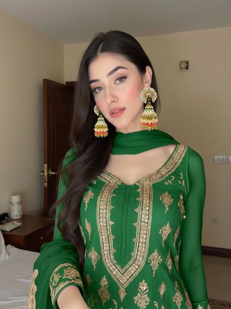 Meenakari Peacock Jhumka Earrings Mothers Day Gifts Jewellery