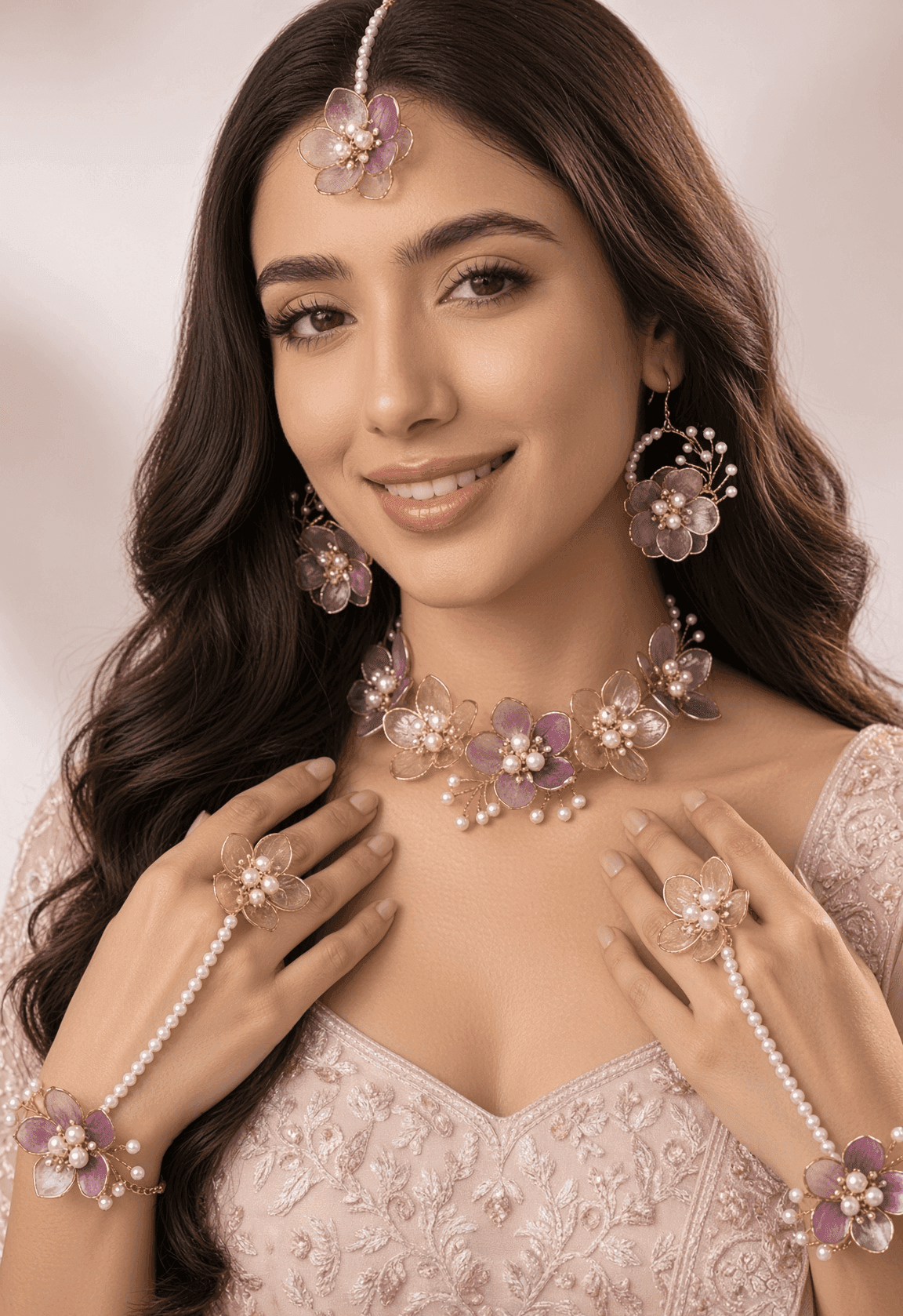 Floral Fiesta: Acrylic Flowers Carnival Jewelry Collection