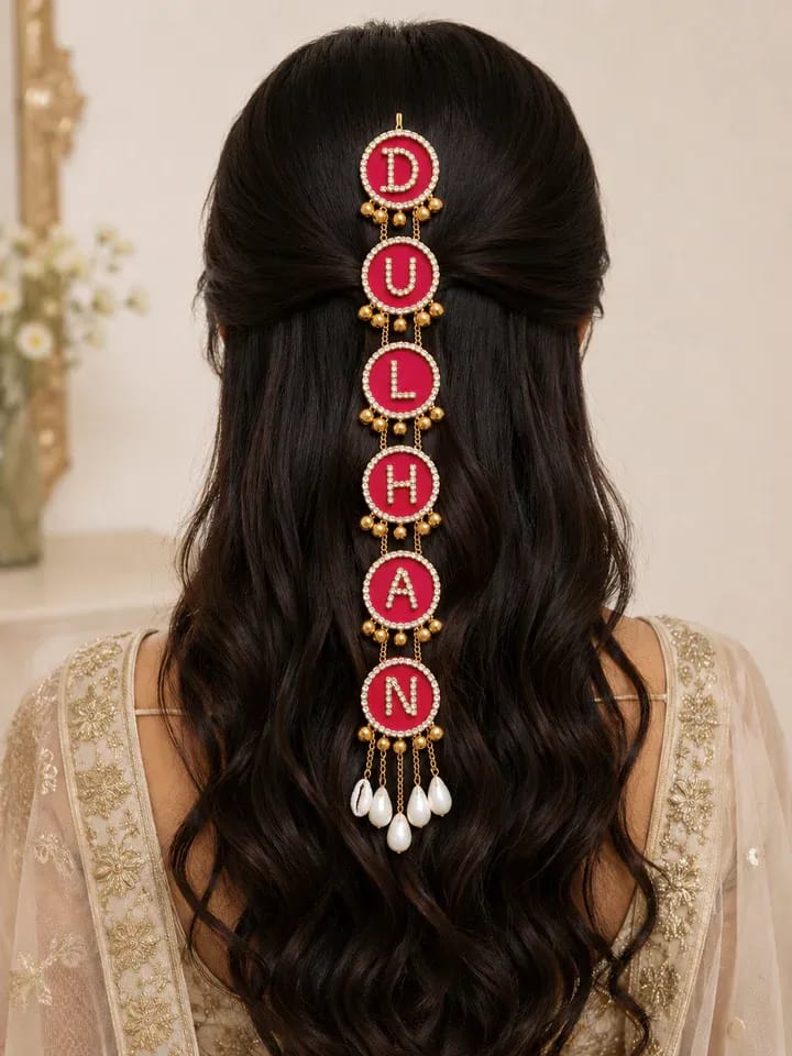 Elegant Wedding Hair Jewellery for Haldi & Ceremonies