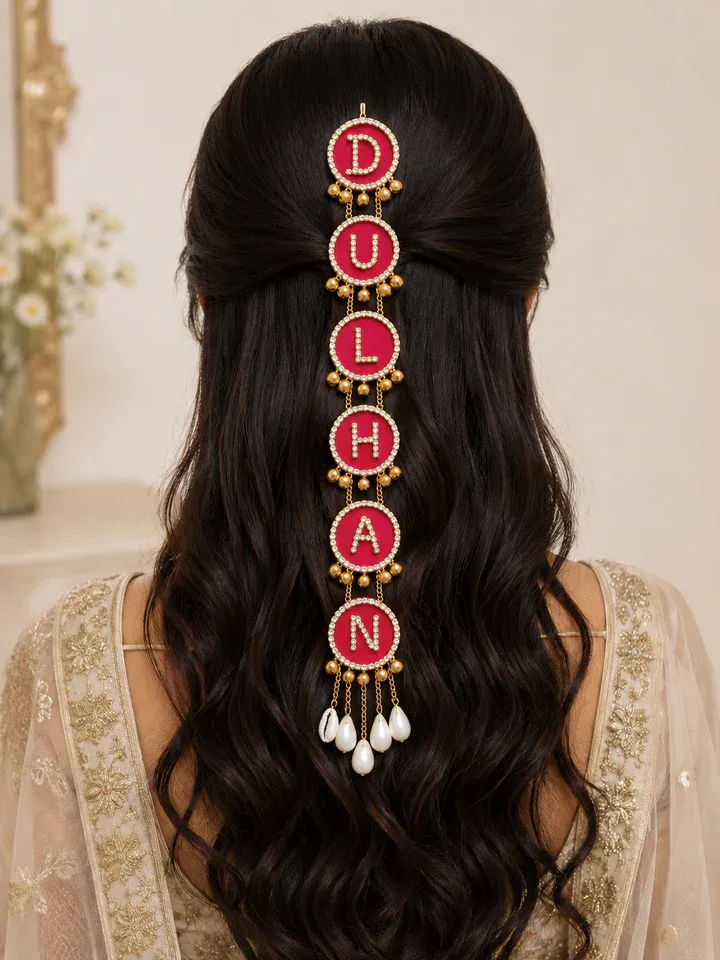 Elegant Wedding Hair Jewellery for Haldi & Ceremonies