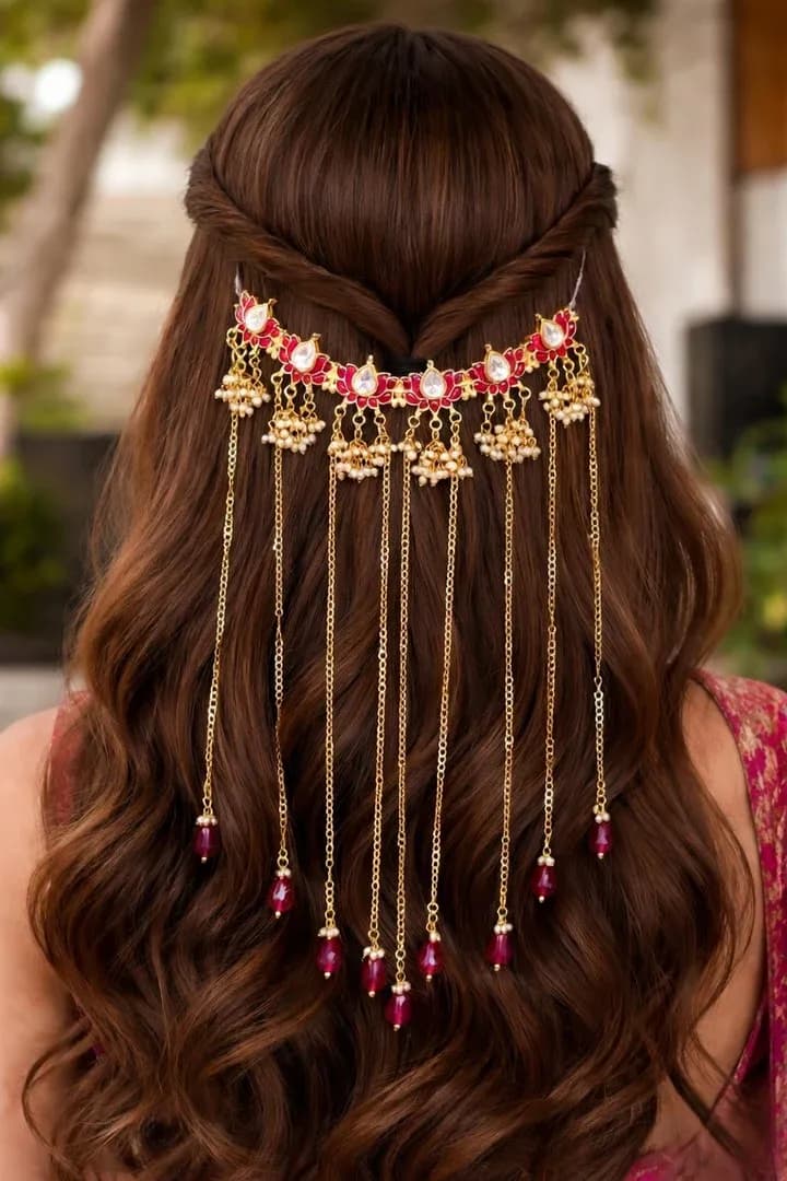 Lotus Blossom Floral Hair Accessories for Women