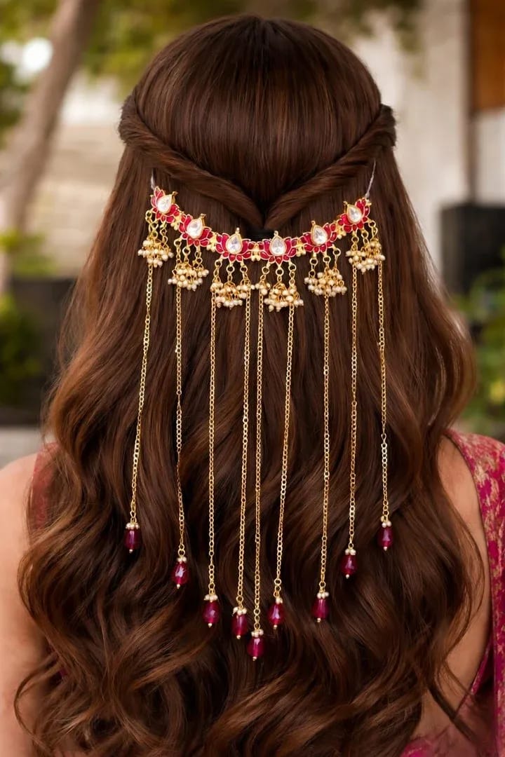 Lotus Blossom Floral Hair Accessories for Women