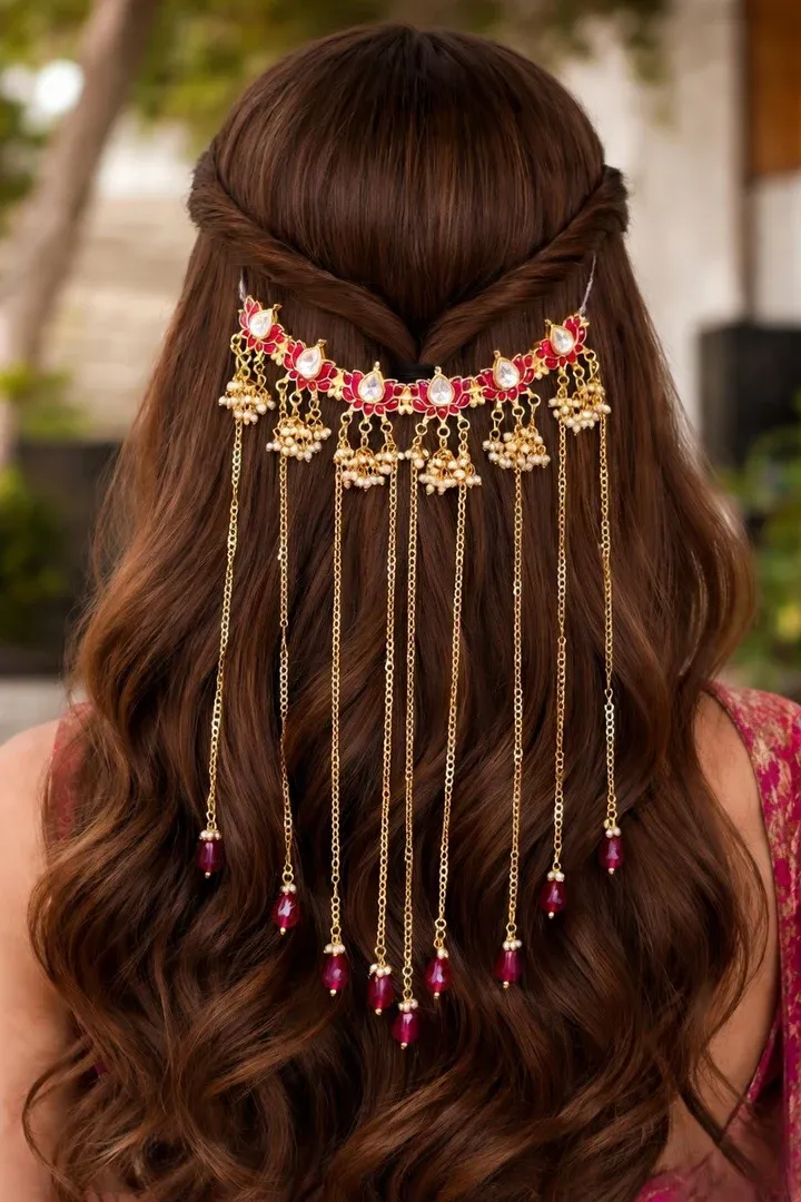 Lotus Blossom Floral Hair Accessories for Women