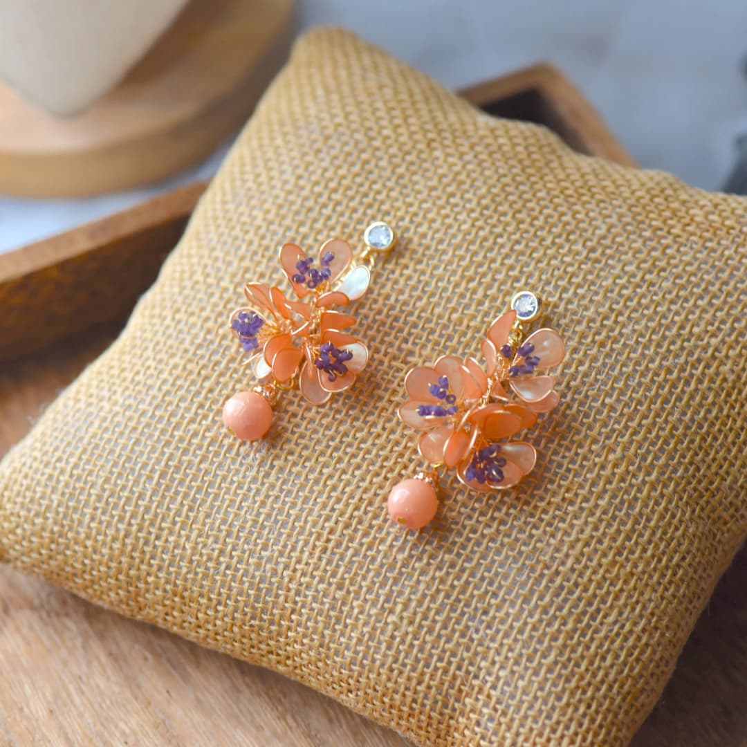 Handcrafted Designer Resin Earrings for Women