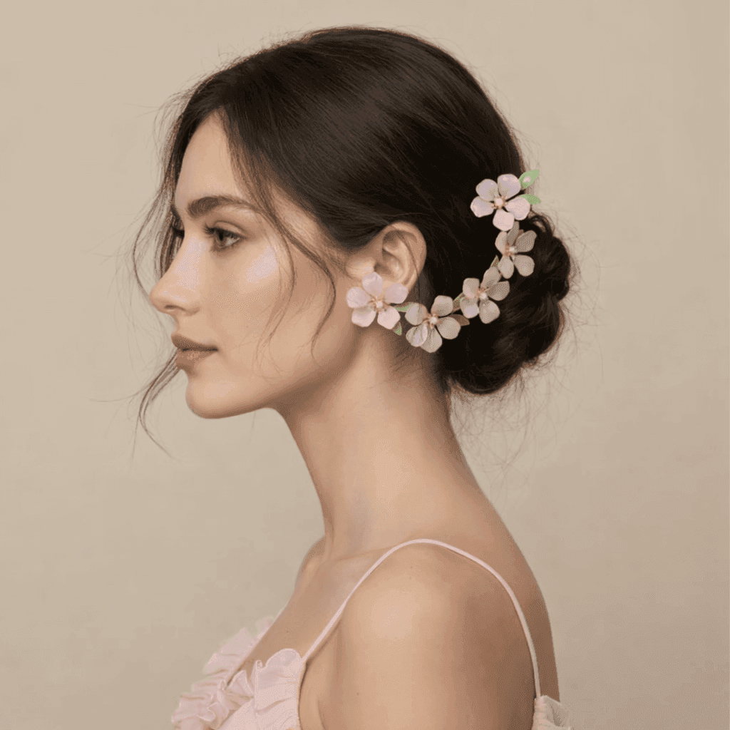 Bespoke Handcrafted Resin Earrings for Women, Copper-crafted and Lightweight