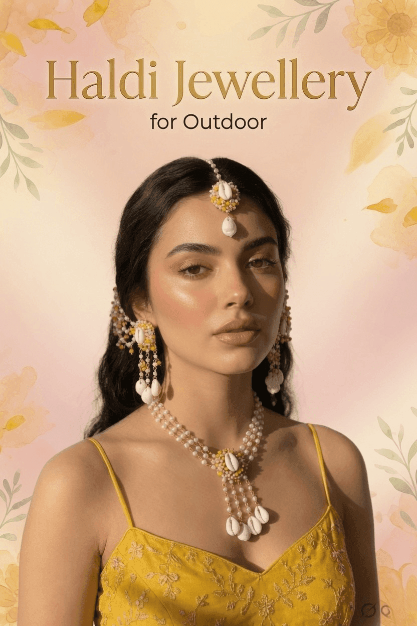 Best Haldi Jewellery for Outdoor Day Weddings – A Complete Bridal Guide