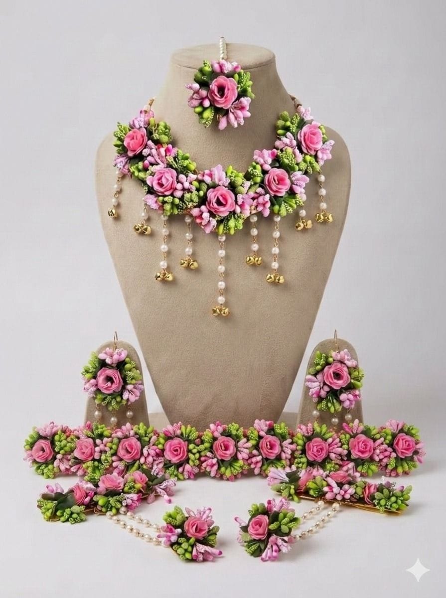 Latest Fashion Baby Shower Jewellery For Modern Handmade Ghod Bharai