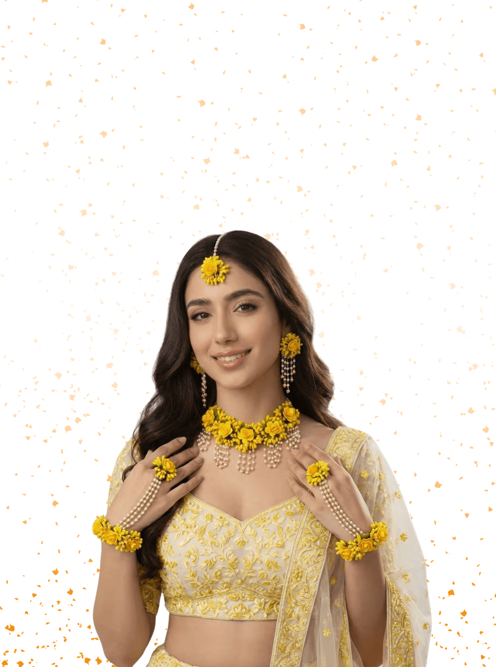 Glow in Yellow-Haldi Special Jewellery
