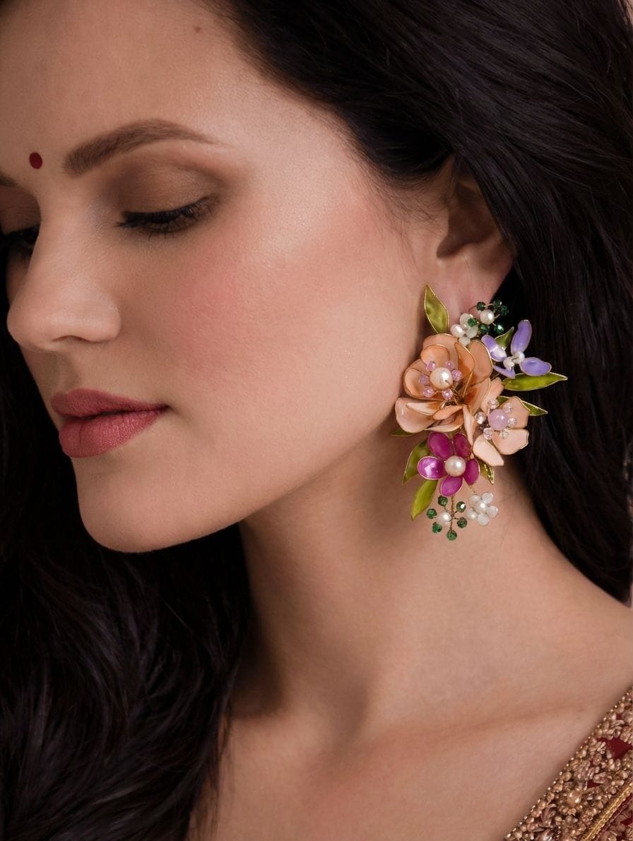 Zarin Floral Earrings