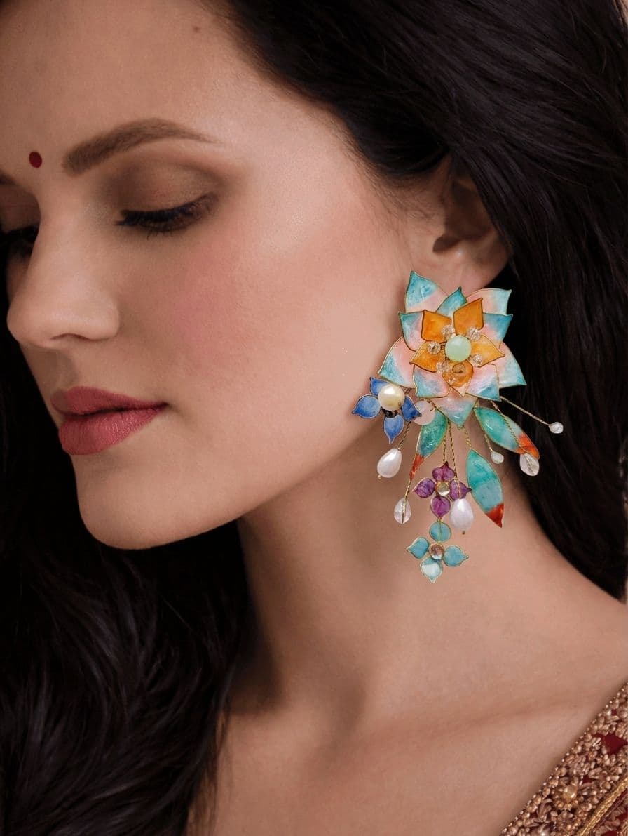 Akira Floral Earrings