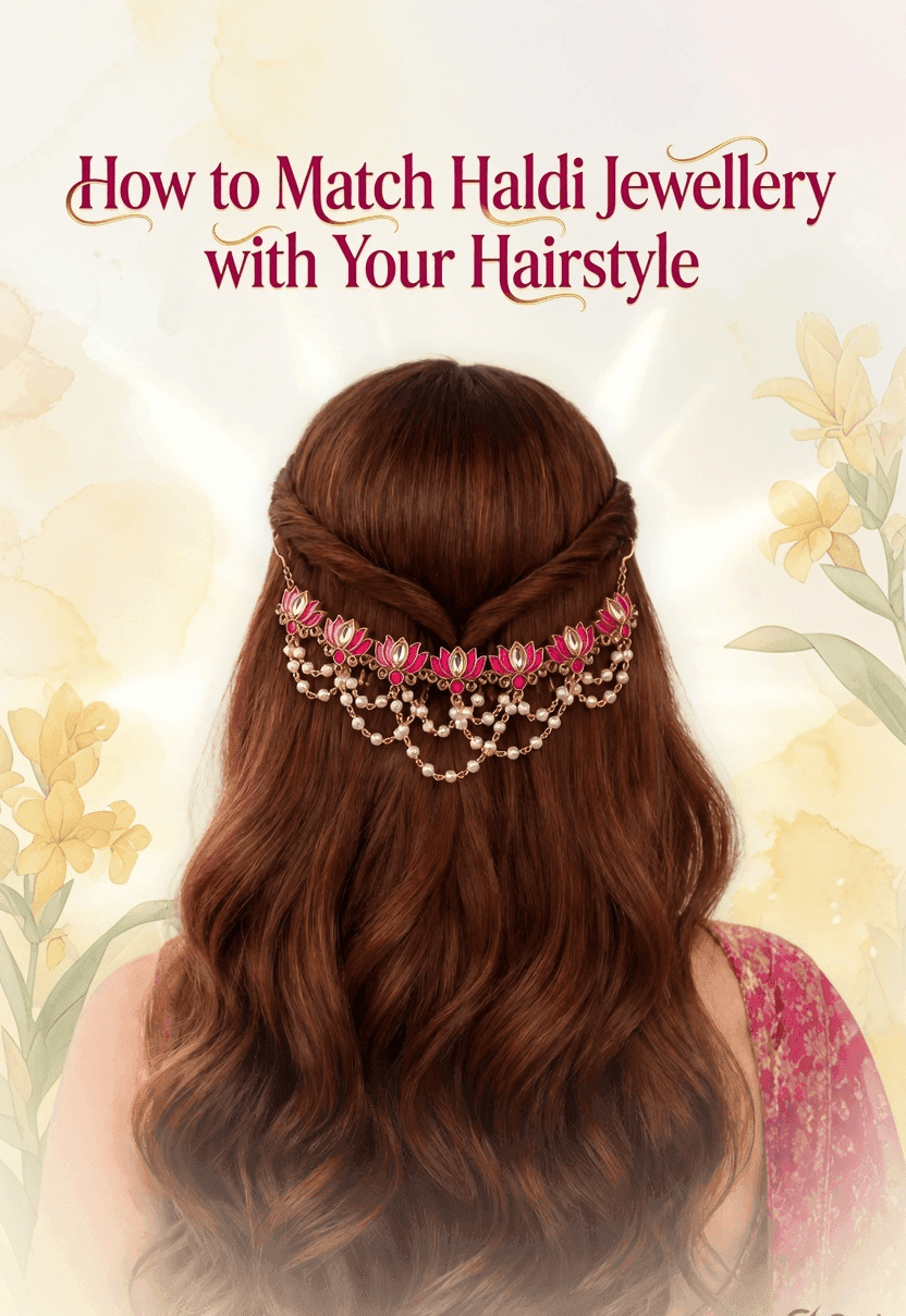 How to Match Haldi Jewellery with Your Hairstyle